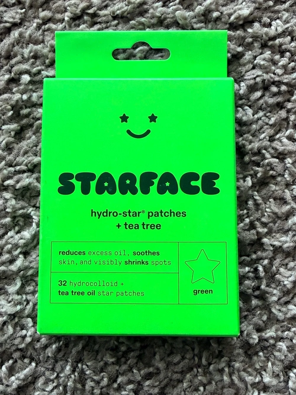 Starface Hydro-Stars Green Tea Tree Oil Pimple Patches 32 Count